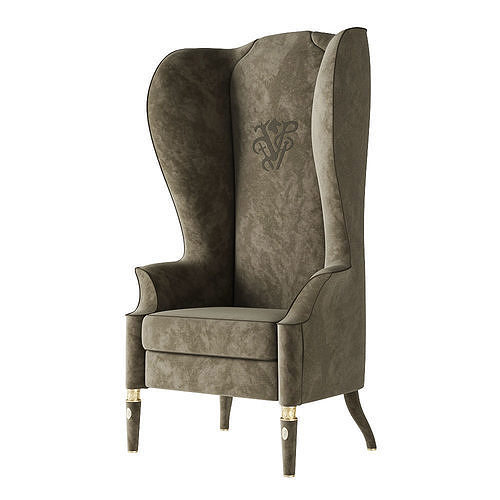IPE CAVALLI VISIONNAIRE Alice pl2 armchair Low-poly 3D model
