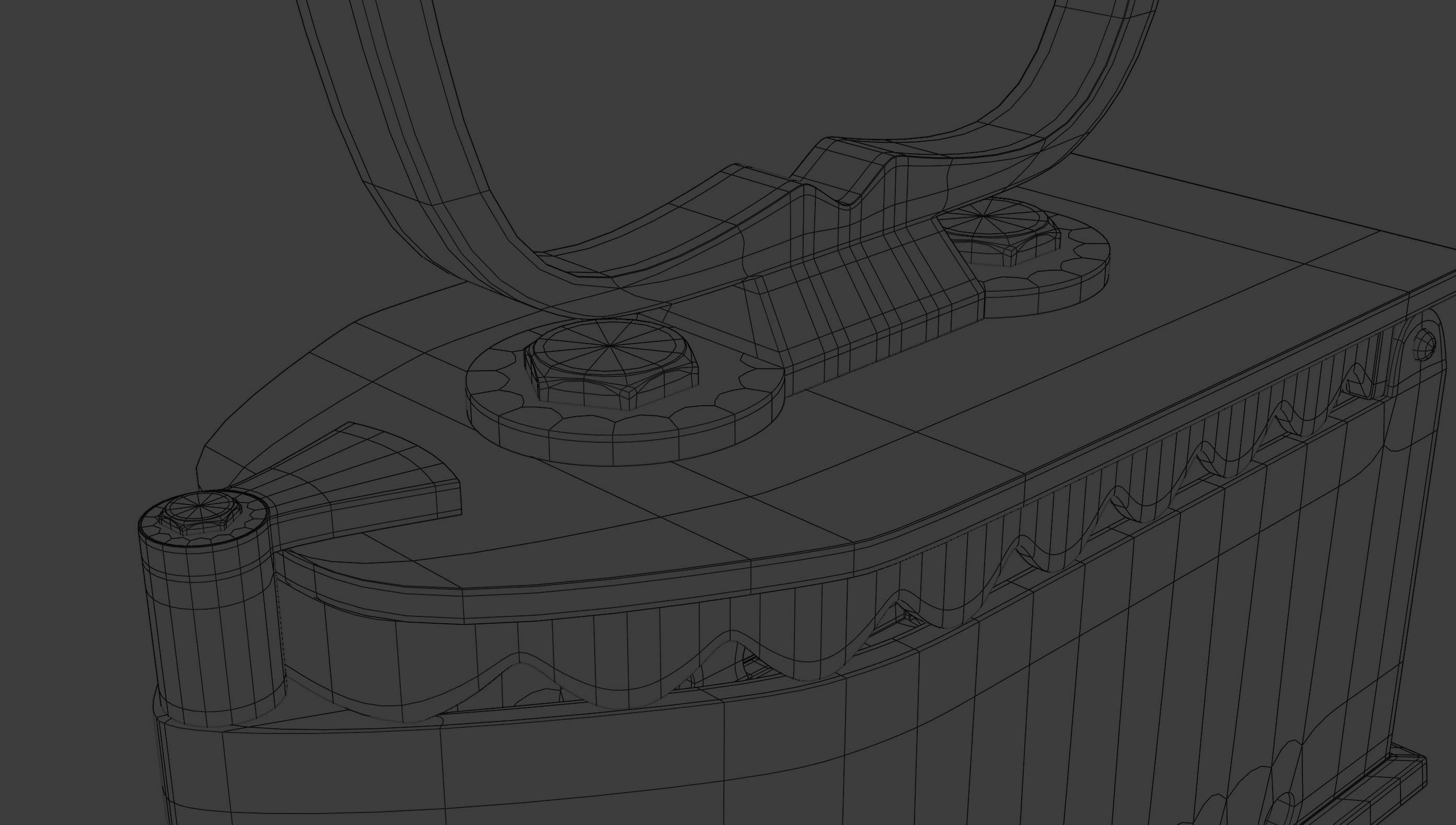 Antique iron 3D model_13