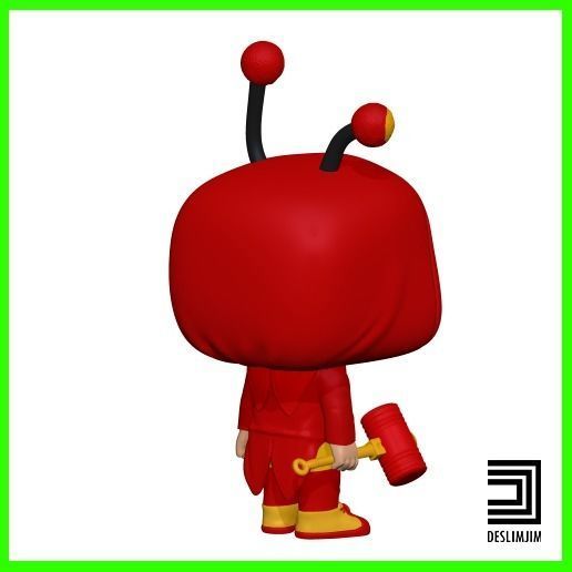 Chapolin Colorado Funko Pop 3D print model_1