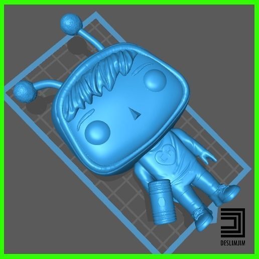 Chapolin Colorado Funko Pop 3D print model_3