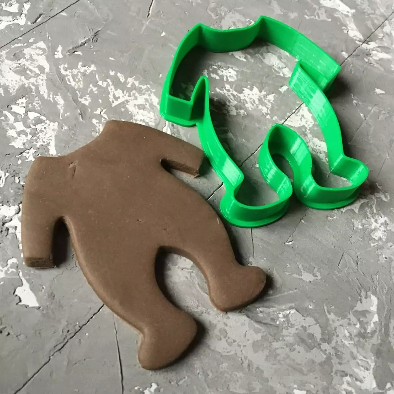 Baby bodysuit Cookie Cutter 3D print model