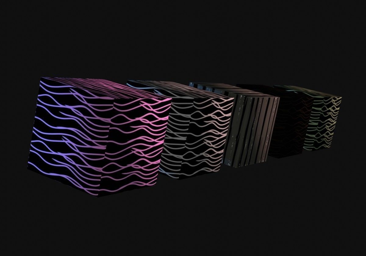 15 textures pack lines curves Texture_5