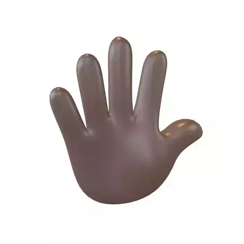 Hand With Fingers Splayed v2 05