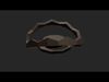 Lowpoly Beartrap ring Low-poly 3D model_1