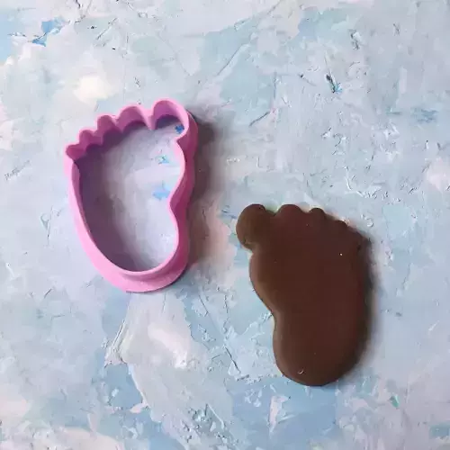 Baby foot Cookie Cutter 3D print model