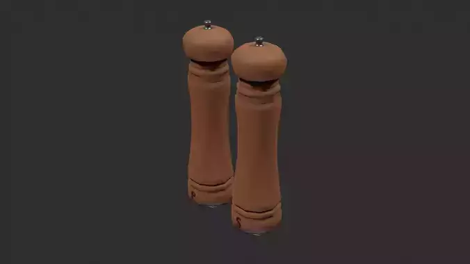 Lowpoly Pepper Mill