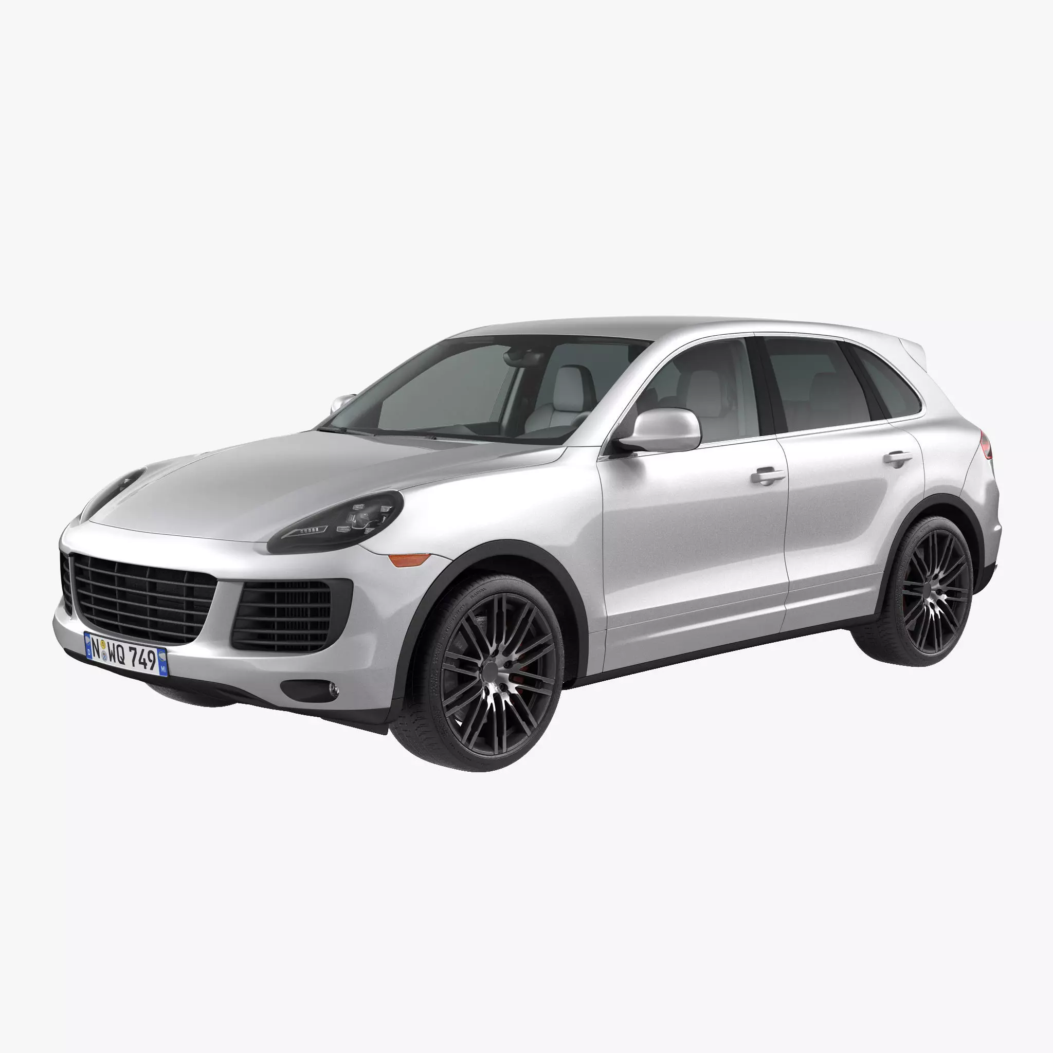 Luxury Crossover Generic 3D model