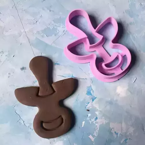 Pacifier Cookie Cutter