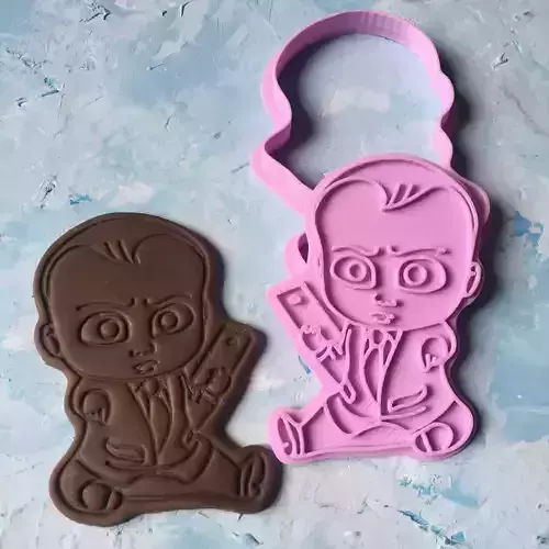 The Boss Baby Cookie Cutter 