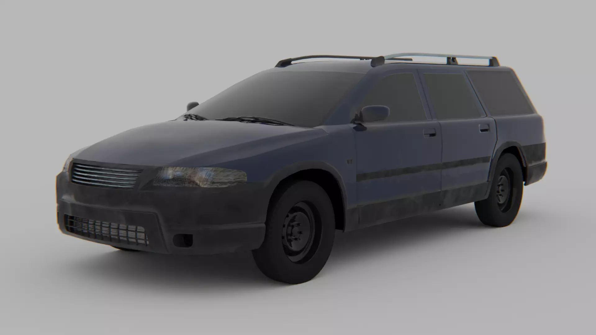 2000s break Low-poly 3D model_0