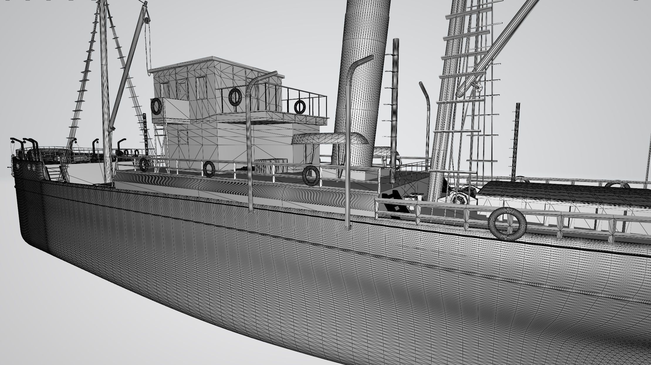 Bandirma Ferry Bandirma Vapuru 3D model_3