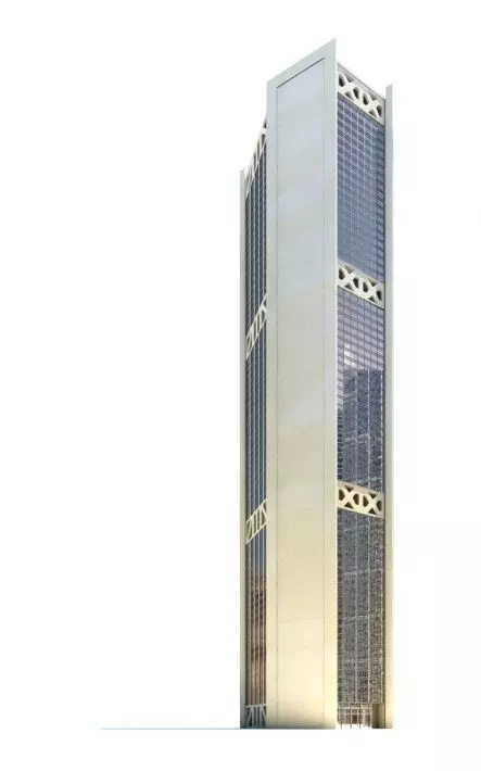 New Modern Skyscraper In Daylight 3D model