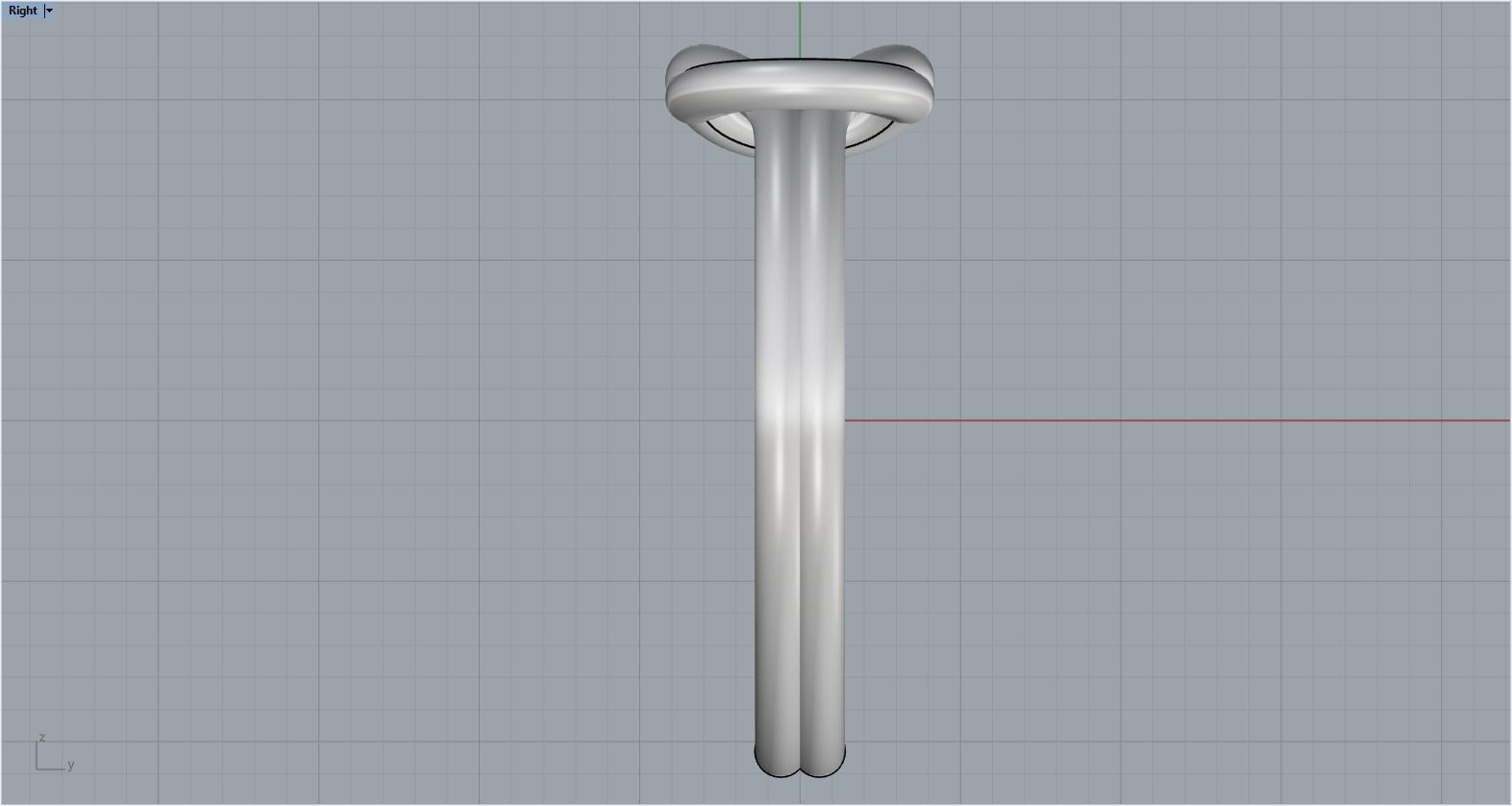 Knot Ring 3dmodel 3D print model 218 3D print model_9