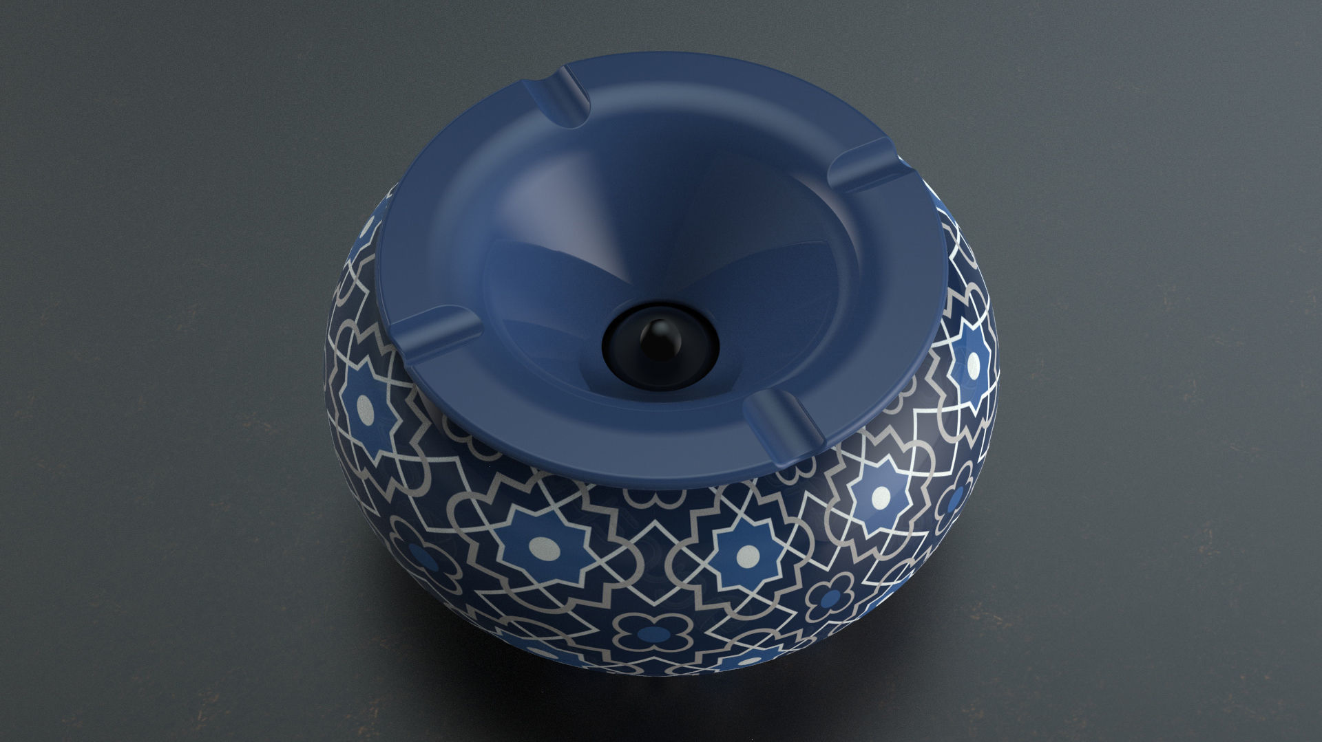 Ashtray Pack x6 3D Model Collection_26