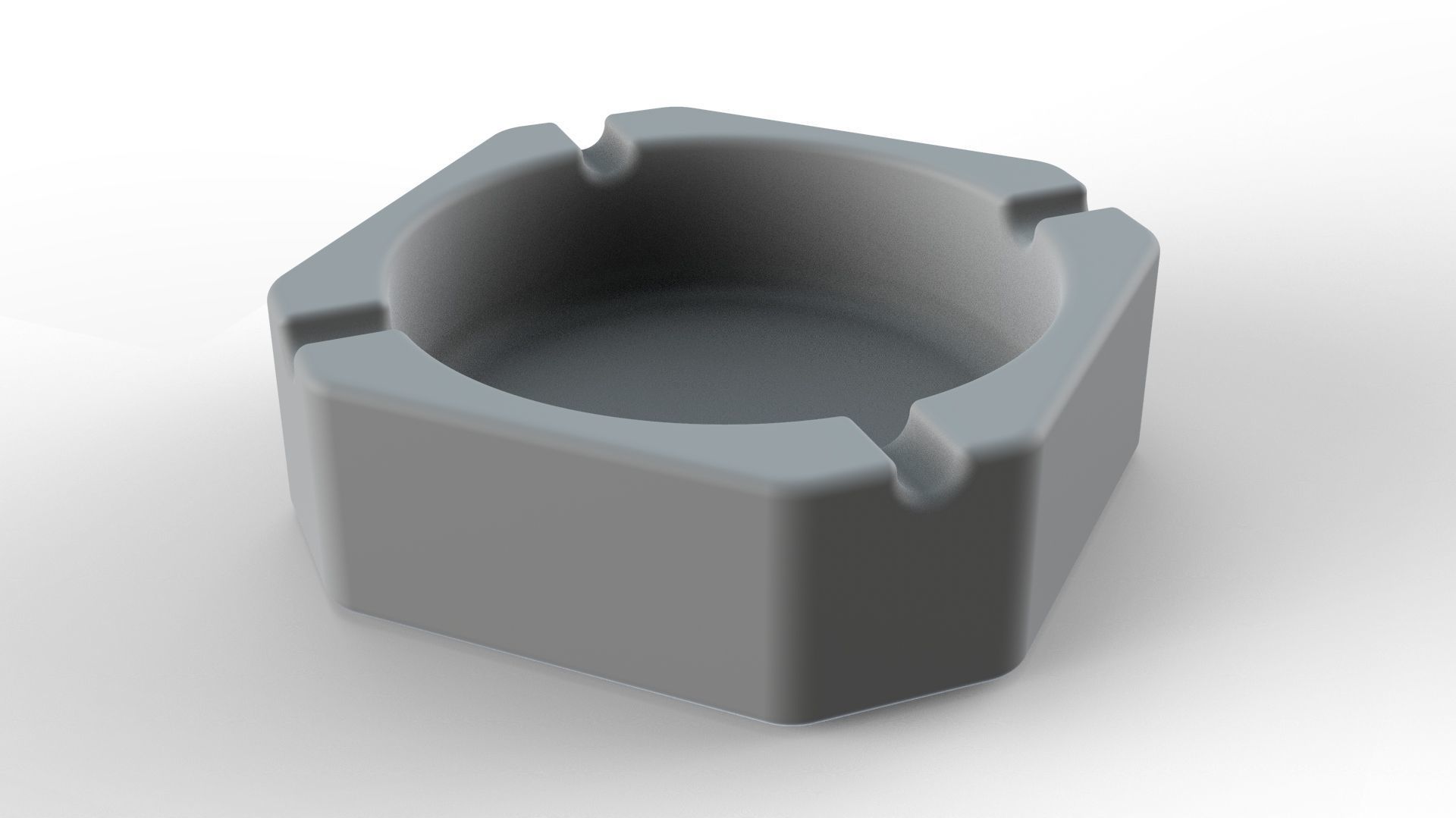 Ashtray Pack x6 3D Model Collection_30