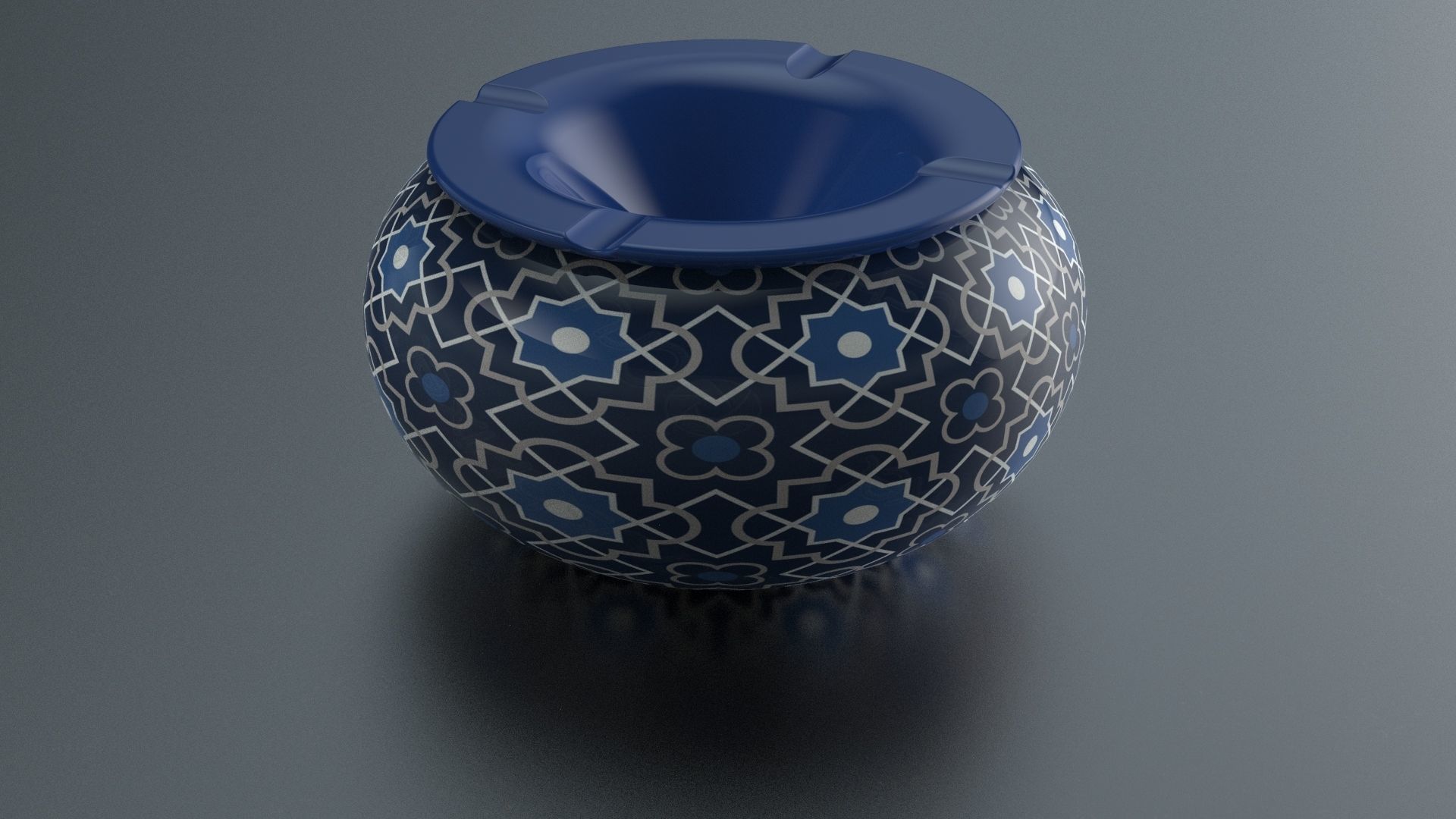 Ashtray Pack x6 3D Model Collection_23