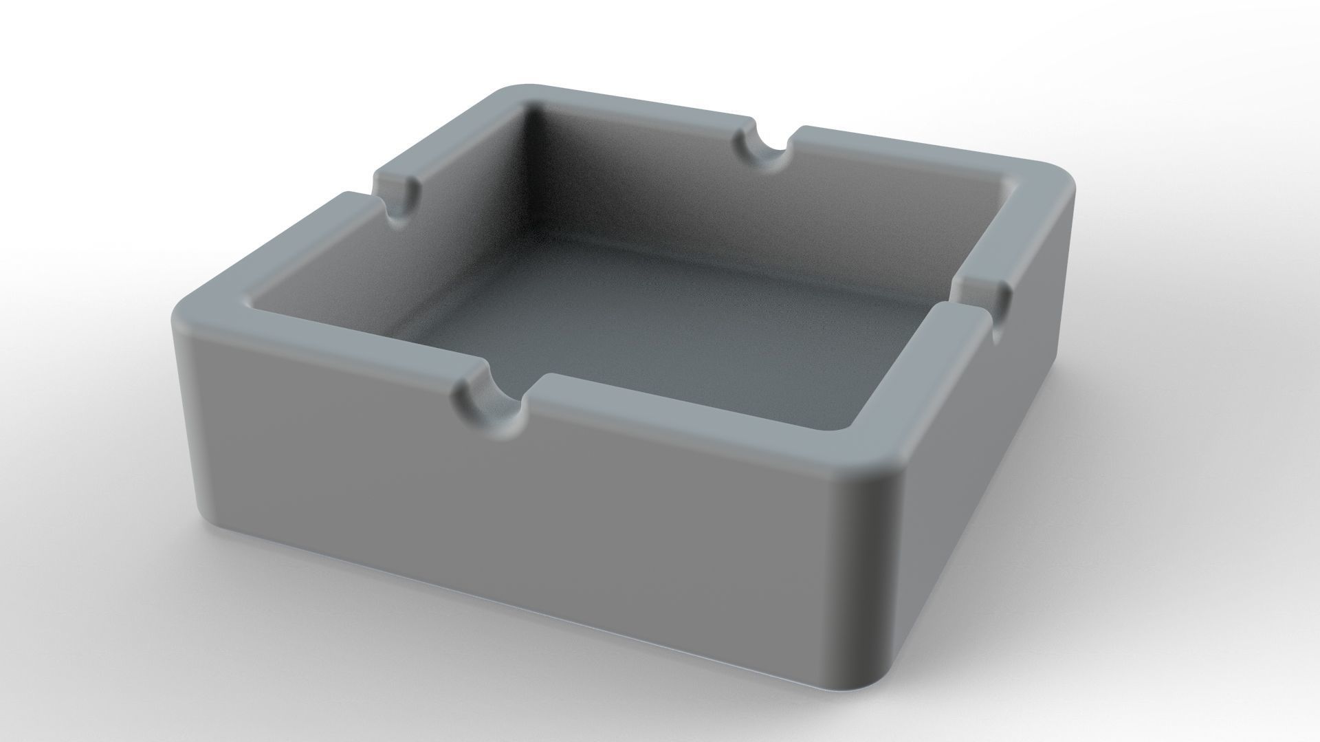 Ashtray Pack x6 3D Model Collection_29