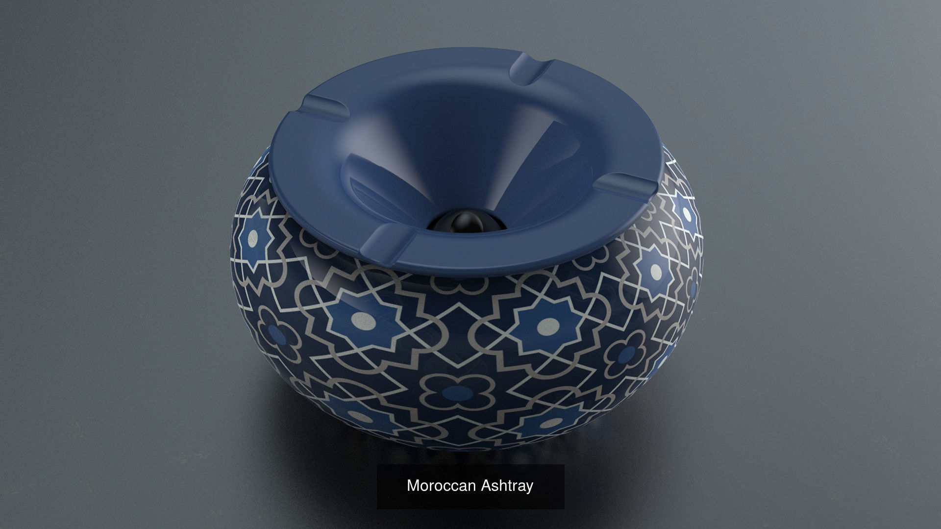 Ashtray Pack x6 3D Model Collection_7