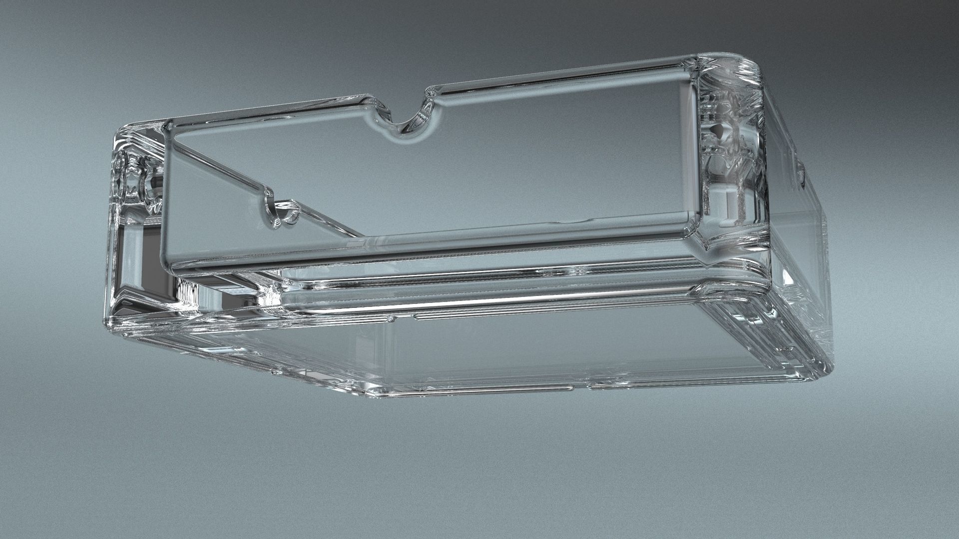 Ashtray Pack x6 3D Model Collection_13