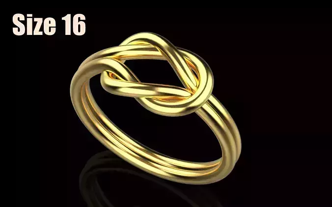Knot Ring 3dmodel 3D print model 219 3D print model Knot Ring 3dmodel 3D print model 219 3D print model