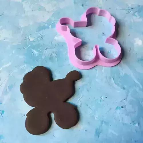 Baby carriage Cookie Cutter 3D print model