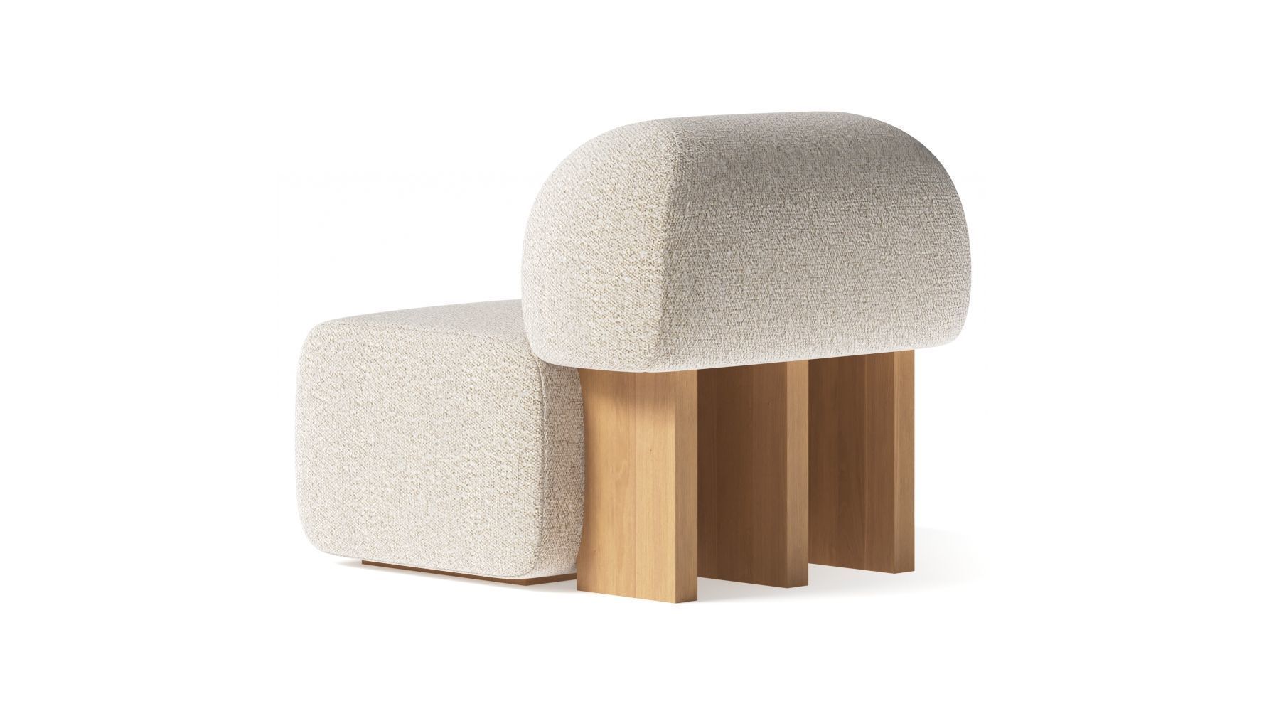 Secolo Yemeni Armchair 3D model_1