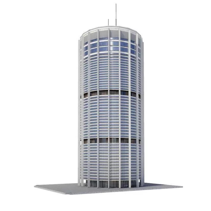 Tall Skyscraper Building 3D model