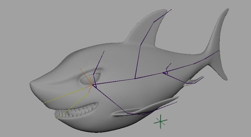 Cartoon Fish 15 Low-poly 3D model_6