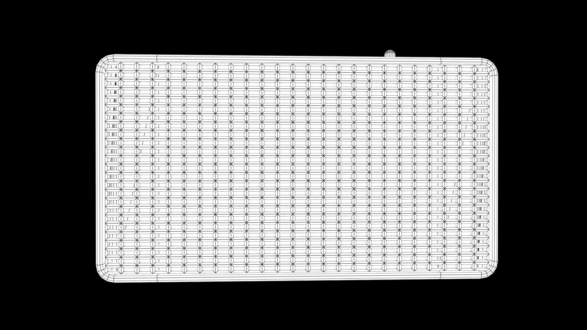 Speaker samsung bluetooth Low-poly 3D model_5