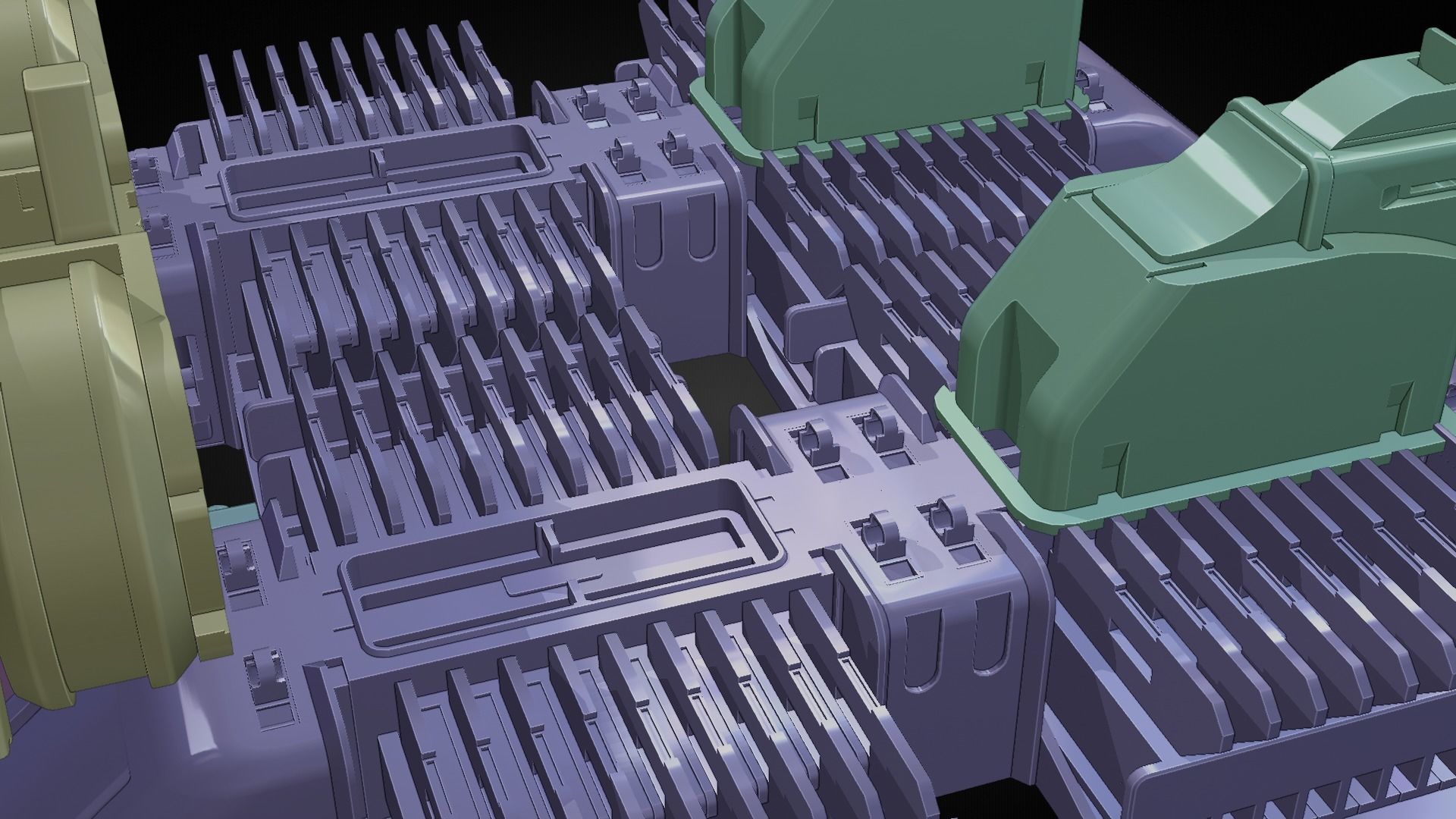 Sci-fi Spaceship 3D Model Low-poly 3D model_19