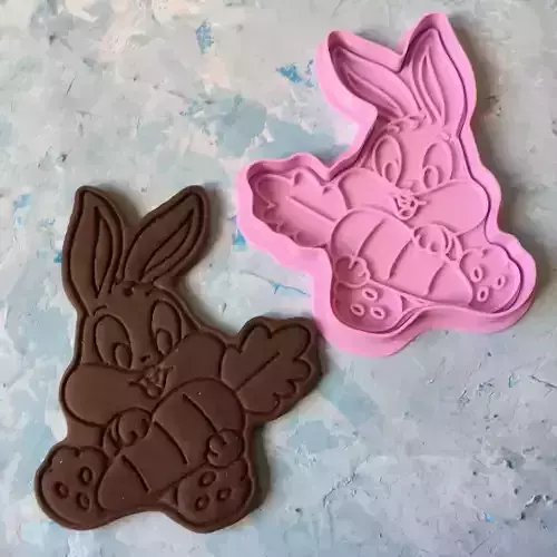 Bax Bunny Cookie Cutter