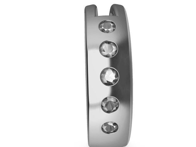 flush diamond ring stl verified 3D print model_18