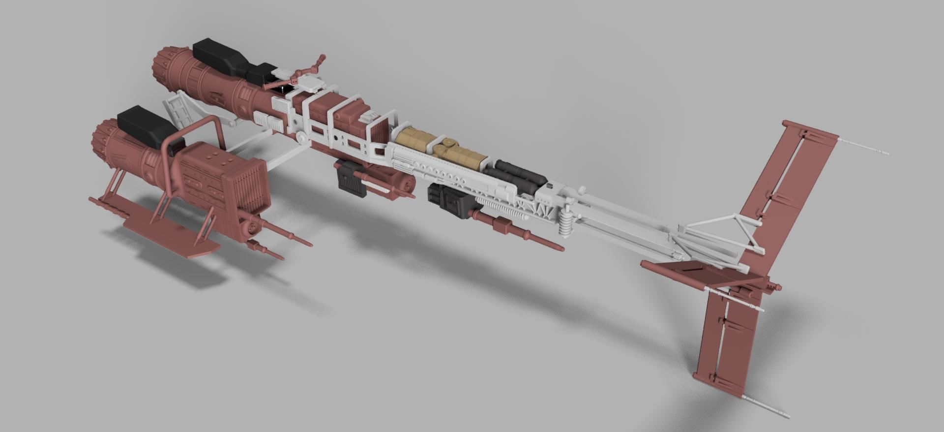 Cloud Rider Star Wars Cloud Rider Skyblade 221 from Han Solo Movie 3D model 3D ...