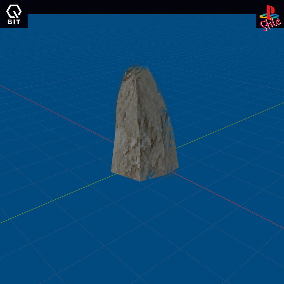 Desert style ps1 small pack Low-poly 3D model_26