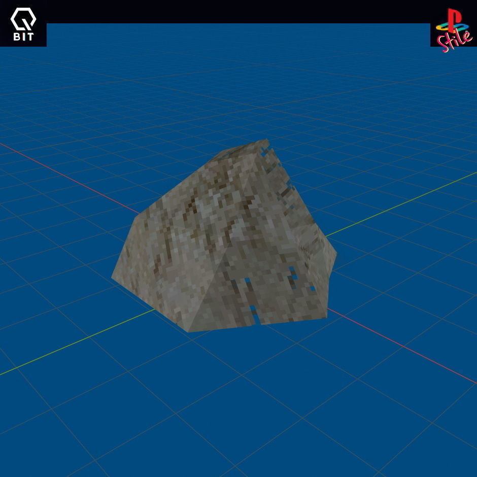 Desert style ps1 small pack Low-poly 3D model_21