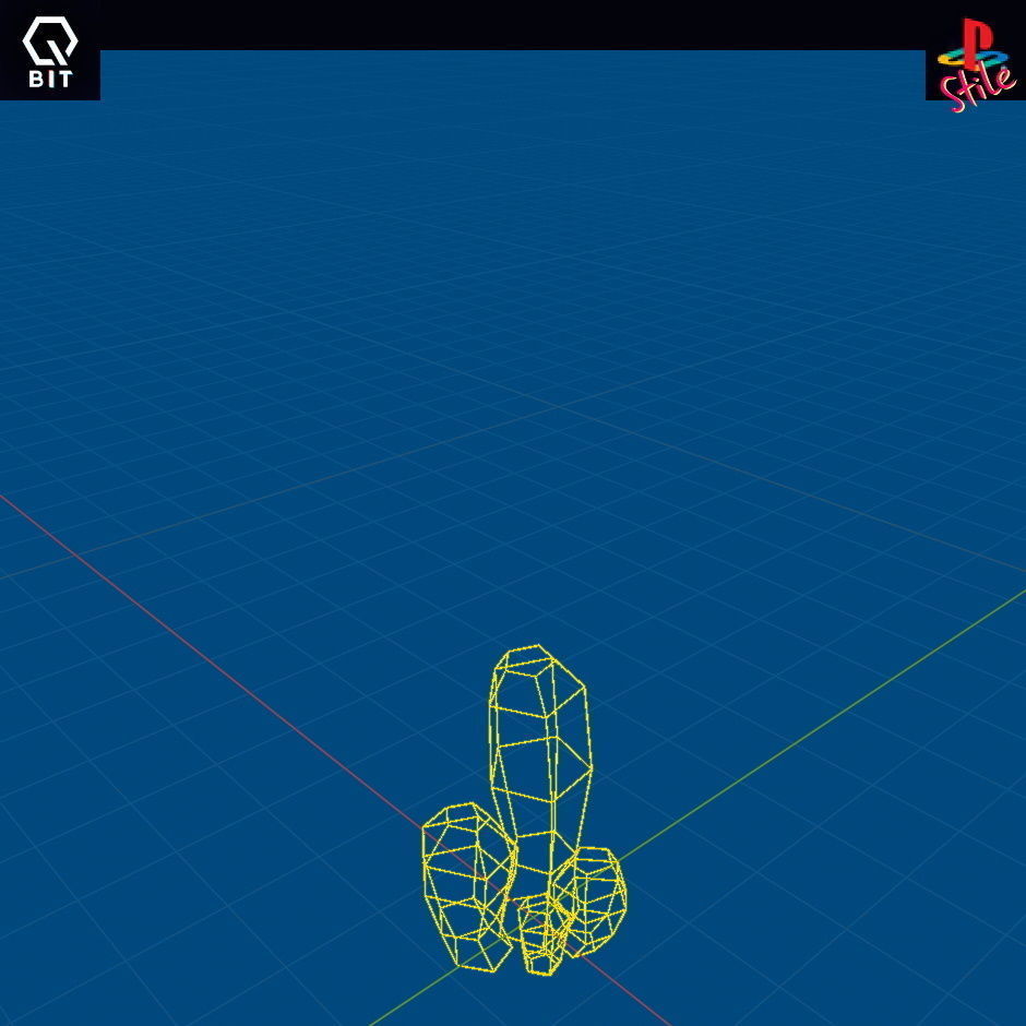 Desert style ps1 small pack Low-poly 3D model_8