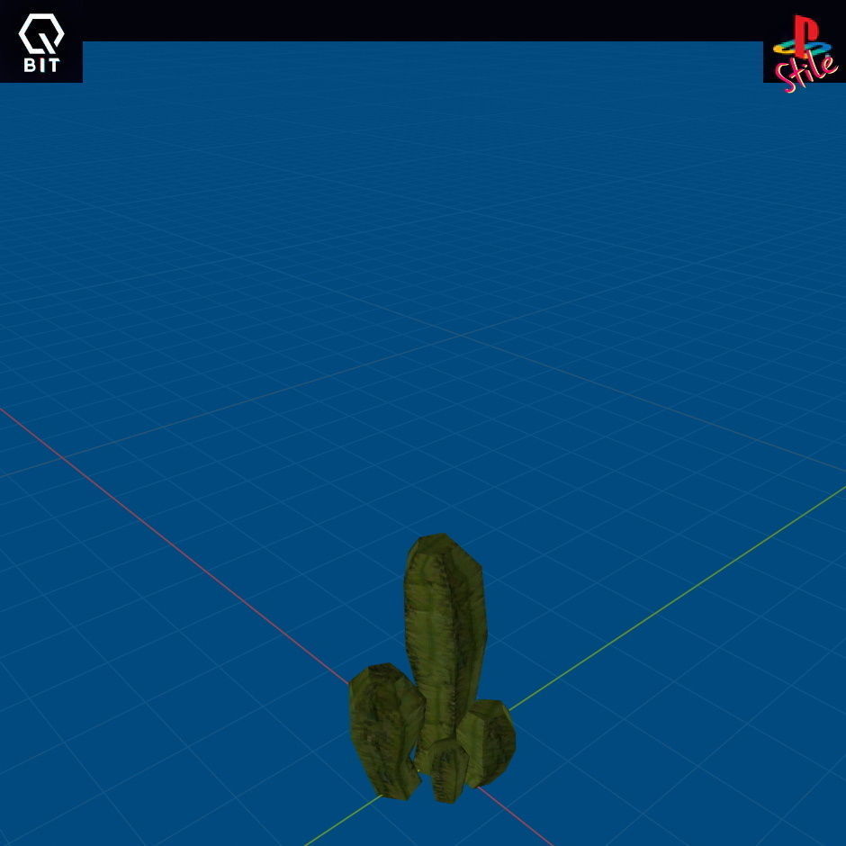 Desert style ps1 small pack Low-poly 3D model_7