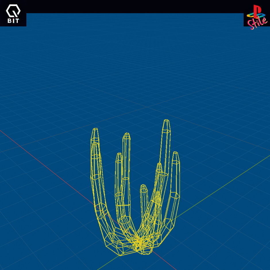 Desert style ps1 small pack Low-poly 3D model_6