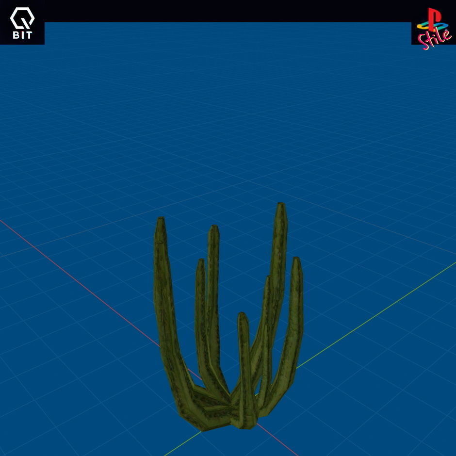 Desert style ps1 small pack Low-poly 3D model_5