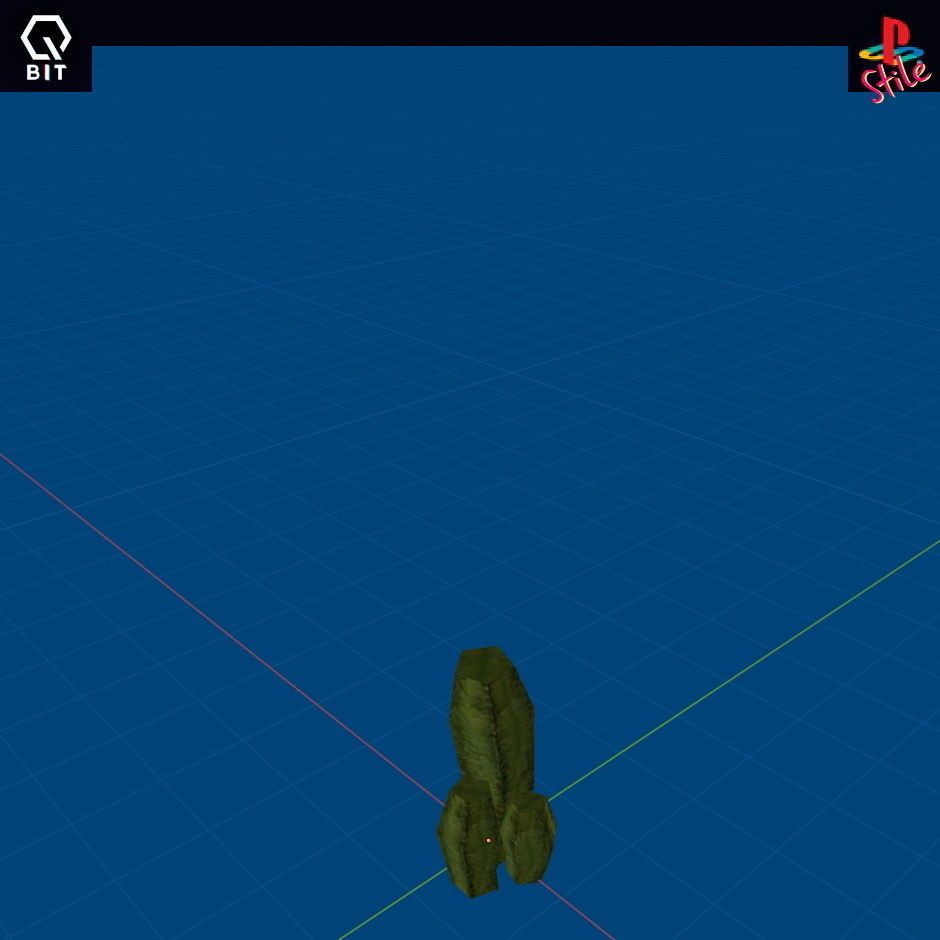 Desert style ps1 small pack Low-poly 3D model_9