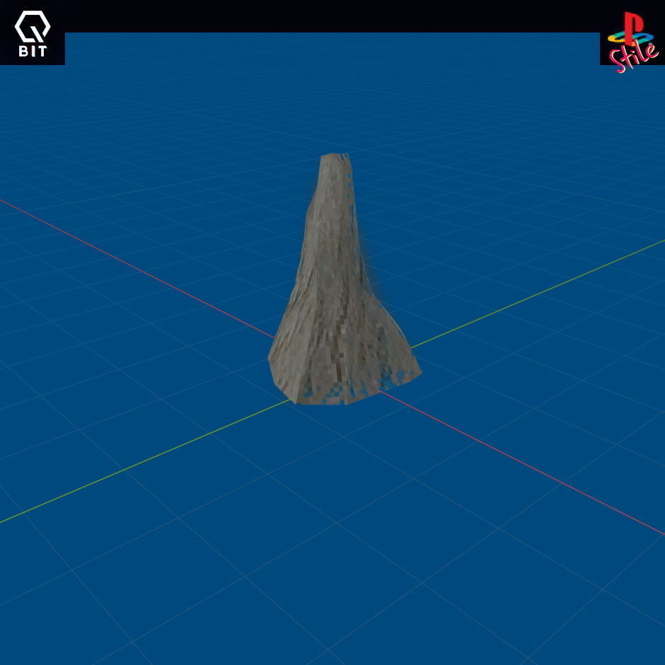 Desert style ps1 small pack Low-poly 3D model_28