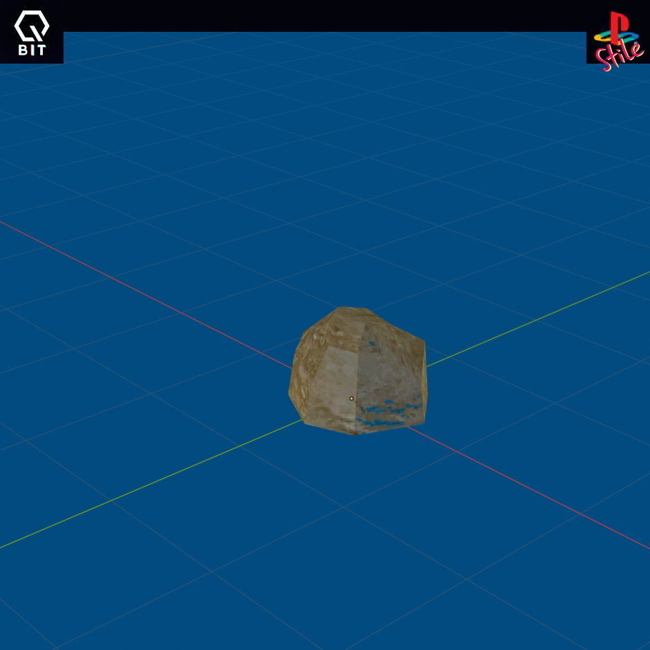 Desert style ps1 small pack Low-poly 3D model_24