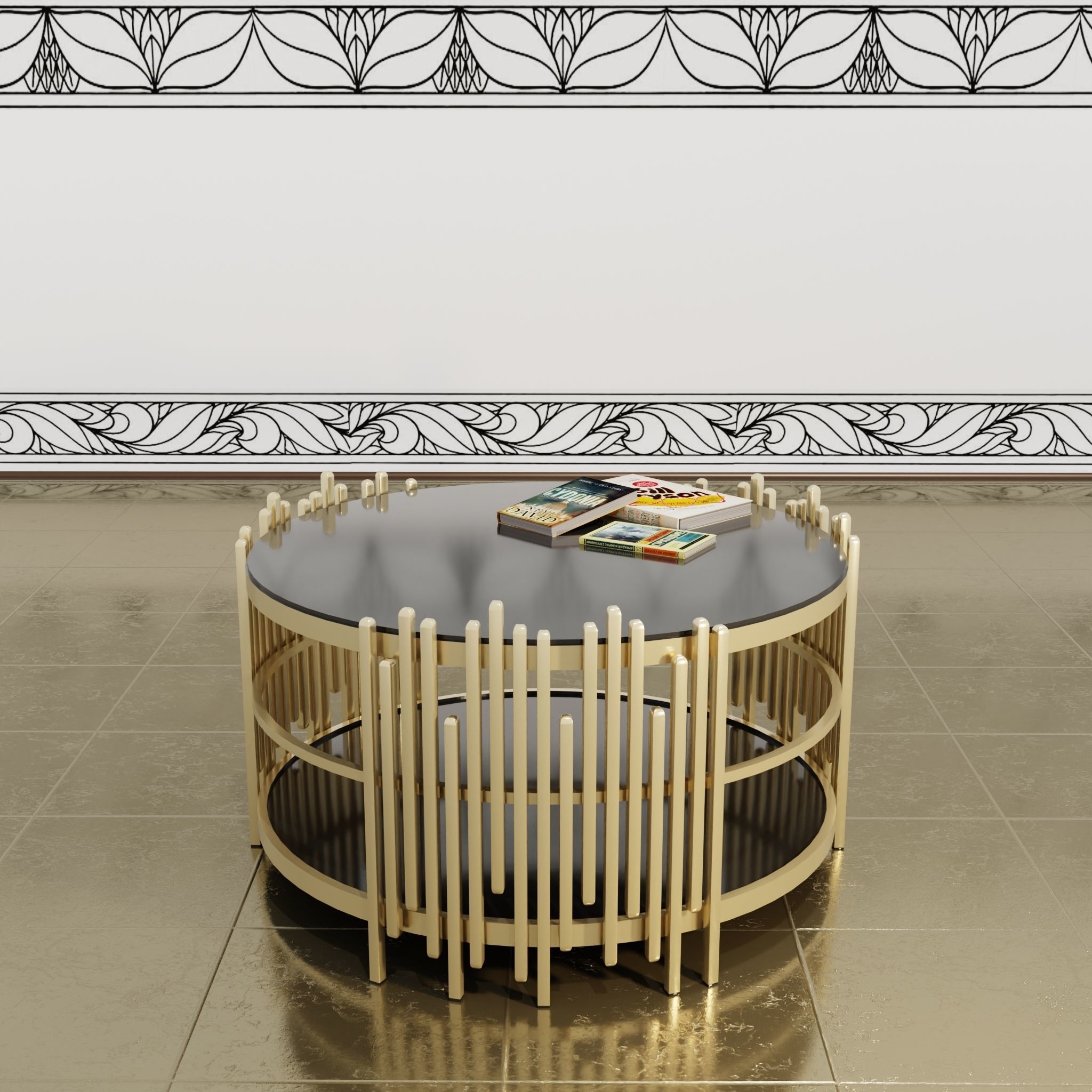 Journal table 3D model_2