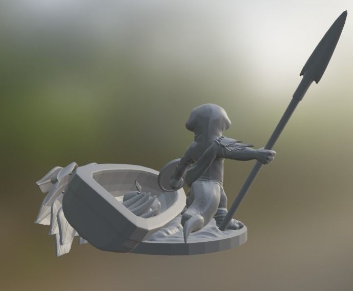 Salamander Folk 3D print model_5