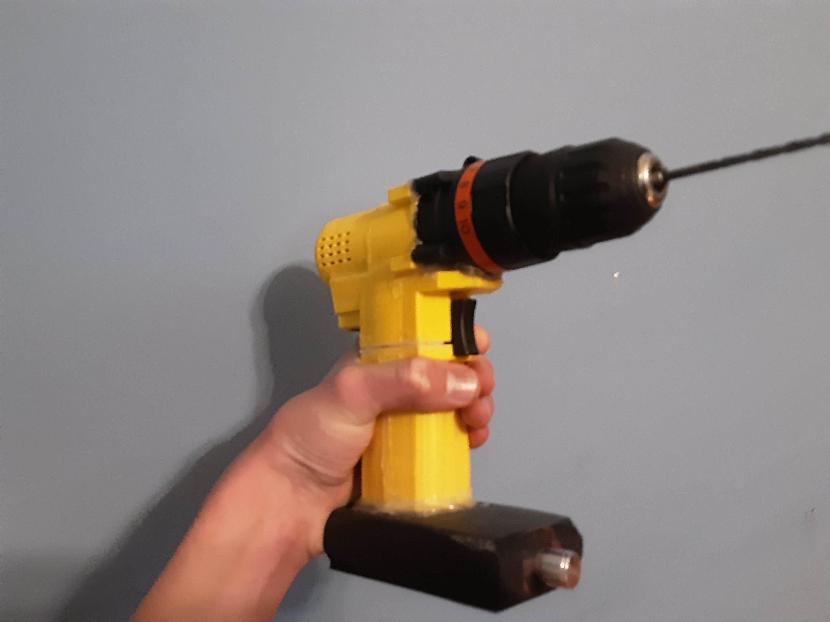 Corded Power drill Free 3D print model_2