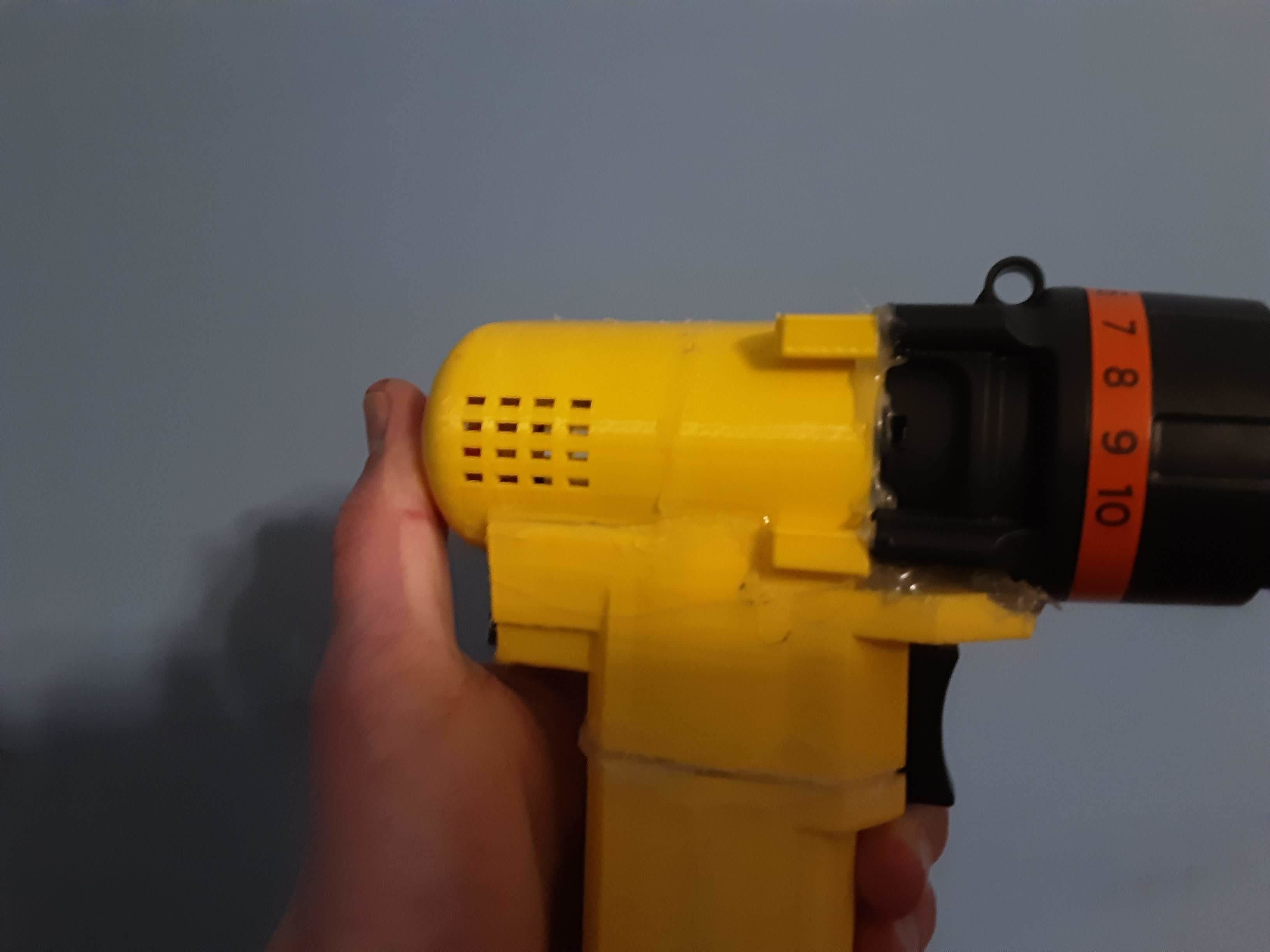 Corded Power drill Free 3D print model_4