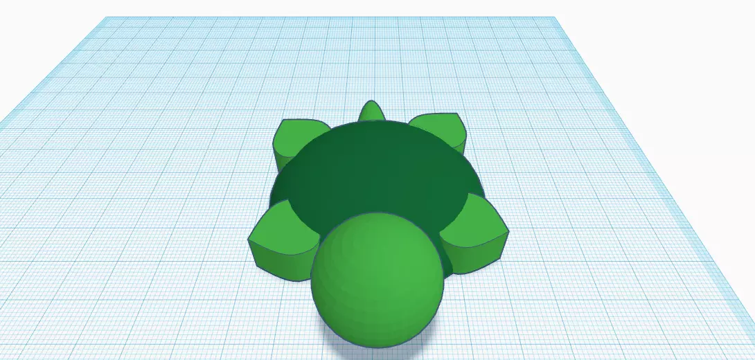 Basic Turtle Model 3D print model_0