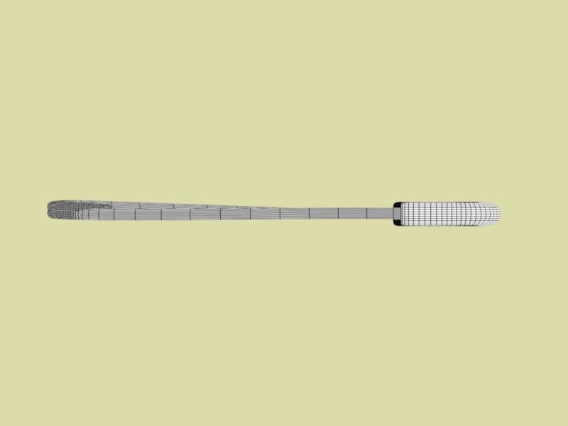 Safety pin Low-poly 3D model_14