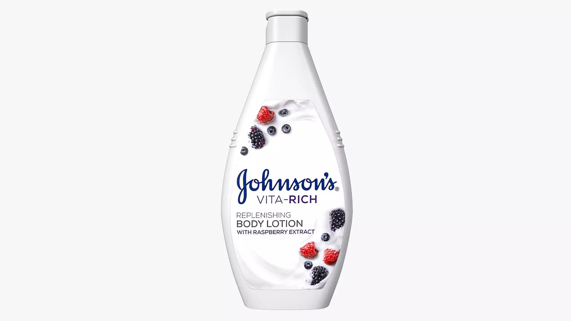 Johnsons Vita-Rich Raspberry Extract Body Lotion 3D model_0