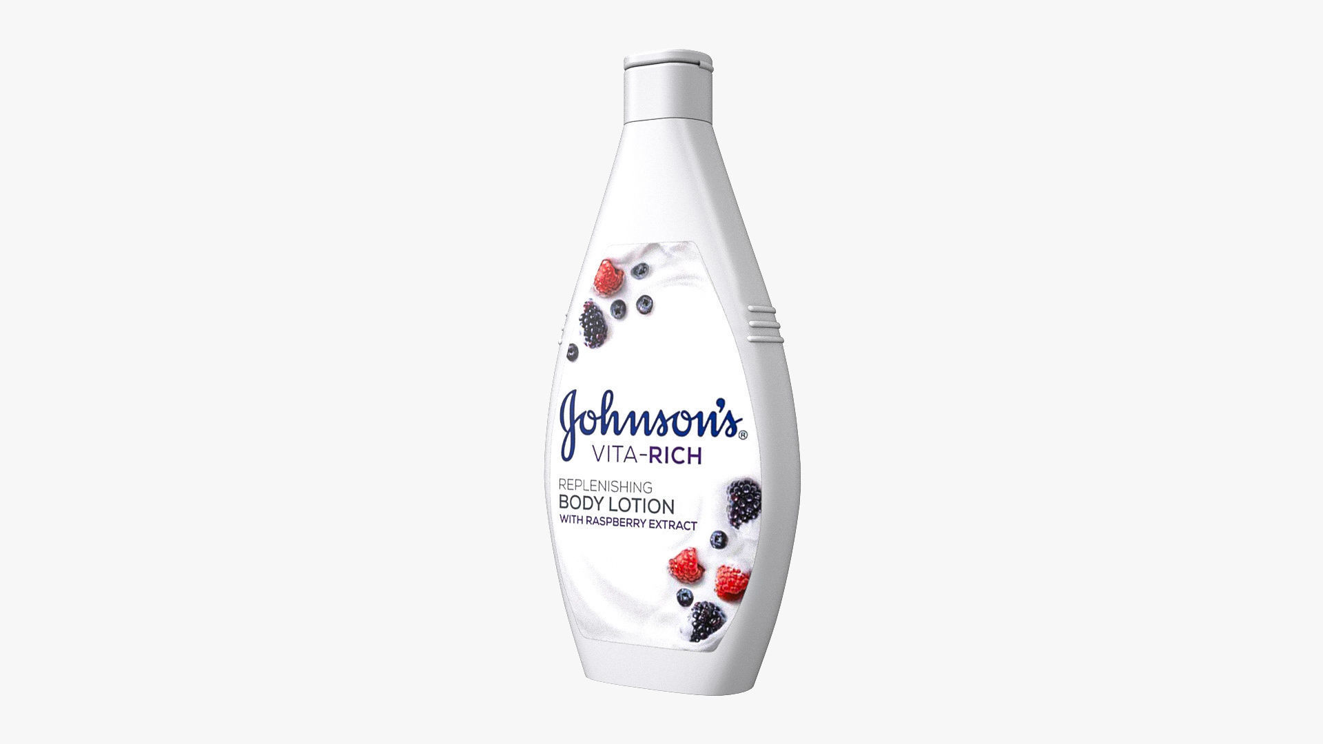Johnsons Vita-Rich Raspberry Extract Body Lotion 3D model_2